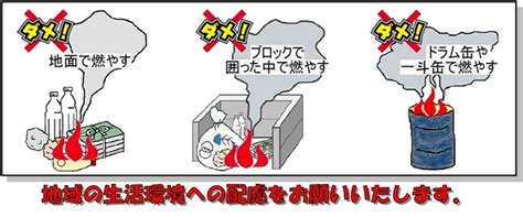 野焼きは犯罪です 笠間市公式ホームページ