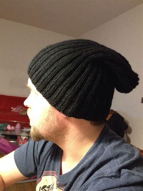 Le Slouchy Du Ch Ri Tuto Inside Bonnet Homme Tricot Bonnet Tombant