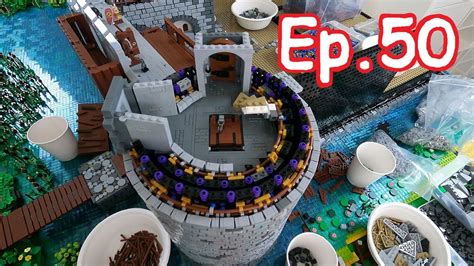 How I Build A Lego Castle Moc From Scratch Episode 50 Bergfried V Youtube