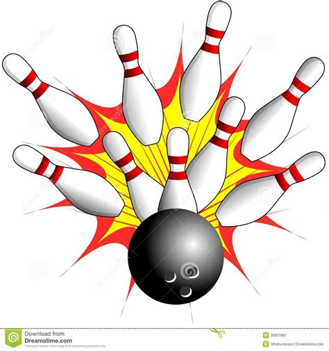 Bowling Pin Clipart at GetDrawings | Free download