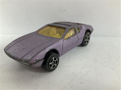 Corgi Juniors Whizzwheels Met Lico Lila De Tomaso Mangusta Excelente