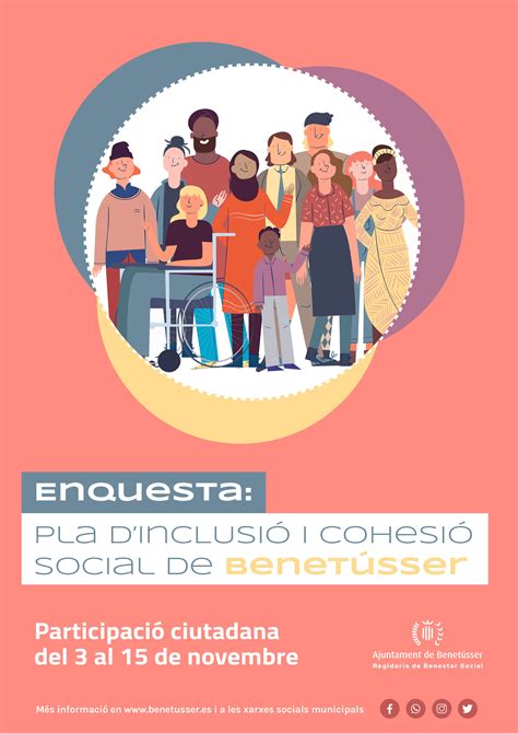 Encuesta Plan De Inclusi N Y Cohesi N Social De Benet Sser Ajuntament