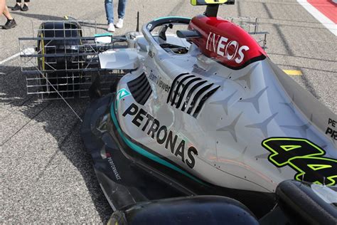 Mercedes Unveils Bold F1 Sidepod Design In Bahrain Test