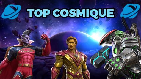 Top Cosmique Les Meilleurs Champions Cosmique Marvel Contest Of Champions Youtube