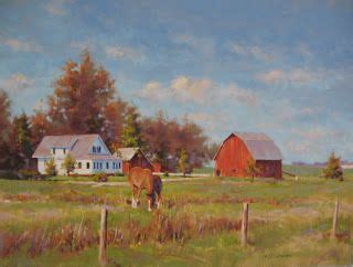 Barn and Farm Paintings and Midwest Landscapes by Michael Stohlmeyer ...