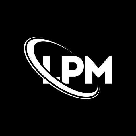 LPM logo. LPM letter. LPM letter logo design. Initials LPM logo linked ...