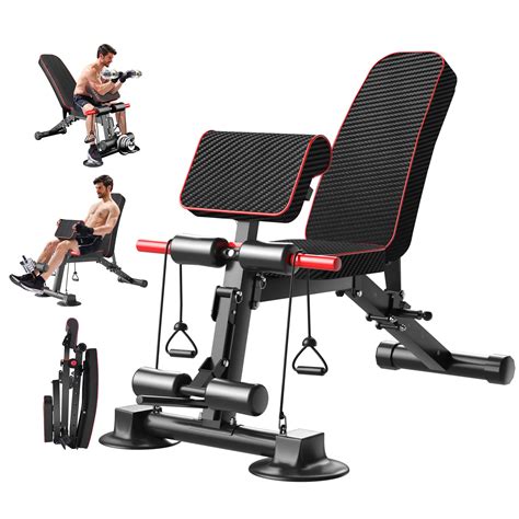 Adjustable Weight Bench Multi Function Workout Bench For Home Gym