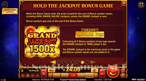 Coins Grand Gold Edition Slot Wazdan Review Demo Game