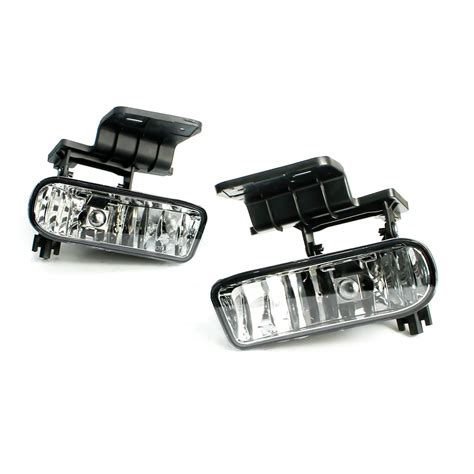 Fog Light For Chevrolet Chevy 99 02 Silverado 00 06 Suburban Tahoe Clear Lens Bumper Fog Lights