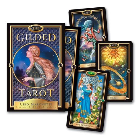 Gilded Tarot Deck Set Is Available At The Zen Shop The Zen Shop