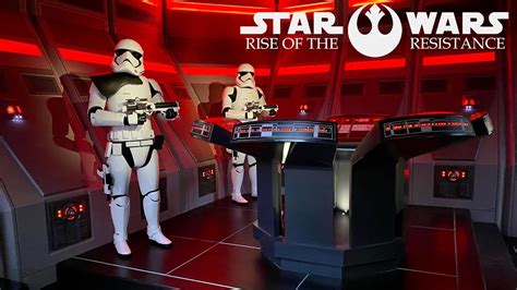 Star Wars Rise Of The Resistance Ride Galaxy S Edge Disneyland Resort