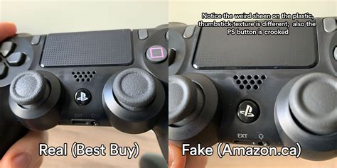 Ps Original Dualshock Controller Vs Fake Dualshock Controller How To