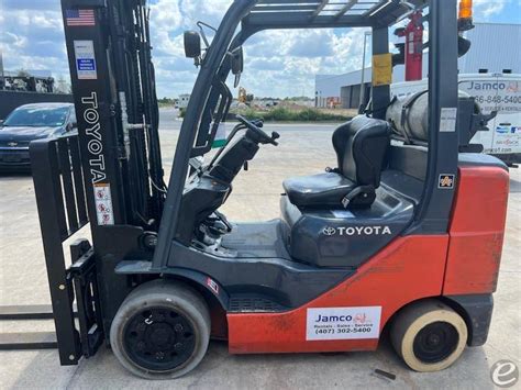 2010 LP Gas Toyota Forklifts 8FGCU25 123Forklift