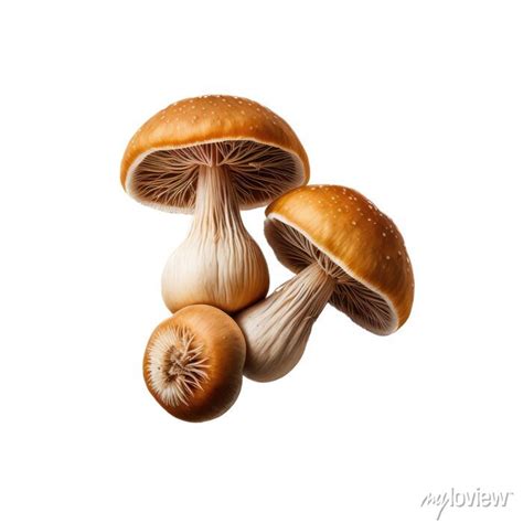 Psilocybin Mushroom Illustration Transparent Background Png Wall