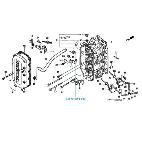 Thermostat Hors Bord Honda BF75 Et BF90 Pas Cher