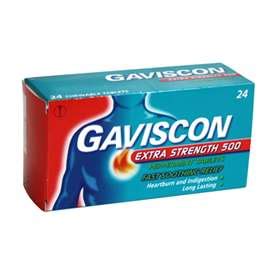 Gaviscon Extra Strength Tablets Peppermint 24 ExpressChemist Co Uk