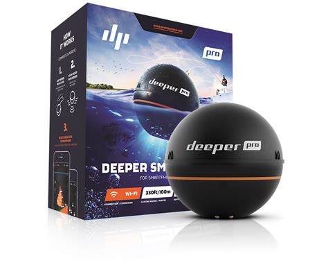 Deeper Pro Fishfinder nahazovací sonar WiFi FishingInvest cz