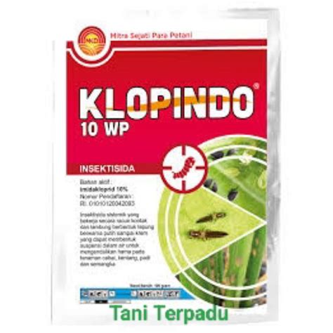 Jual Insektisida Klopindo Wp Kemasan Gram Shopee Indonesia