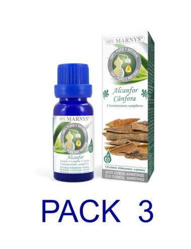 Marnys Pack Aceite Esencial De Alcanfor Ml