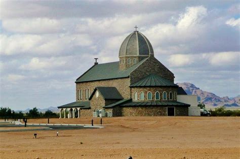 Desert Monastery Located In Arizona Several Years Ago We Were Riding