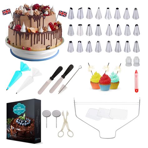 Những Bộ Dụng Cụ Best Cake Decorating Kit để Trang Trí Bánh Mỹ Phẩm