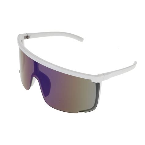 Unisex Oversized Super Shield Sunglasses Flawless Eyewear Flawless