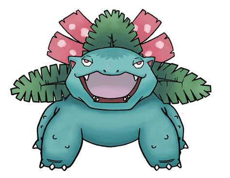 003 Venusaur Color By Realarpmbq On Deviantart