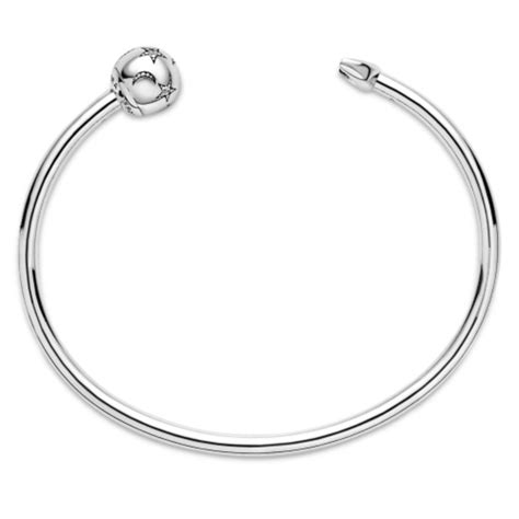 Bracelet Pandora Jonc Ouvert Lune Et Etoiles Malique Fr