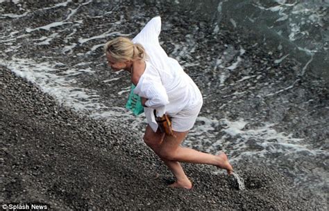 How Old Is She Again Sharon Stone Flaunts Her Curves In White Bikini PHOTOS YNaija