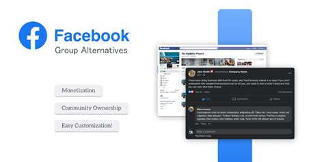 Facebook Group Alternatives Figma