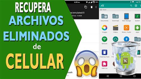 Recuperar Fotos Y Archivos Borrados En Android Sin Root Youtube