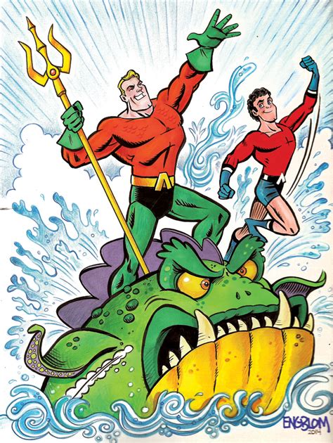 Aquaman and Aqualad by mengblom on DeviantArt