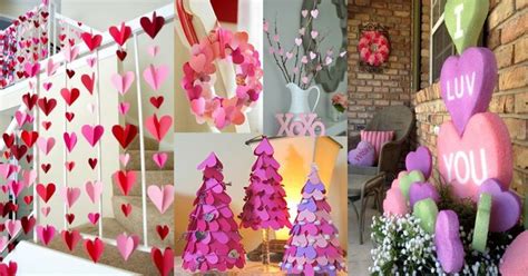 Ideas para decorar con corazones el día de los enamorados Como