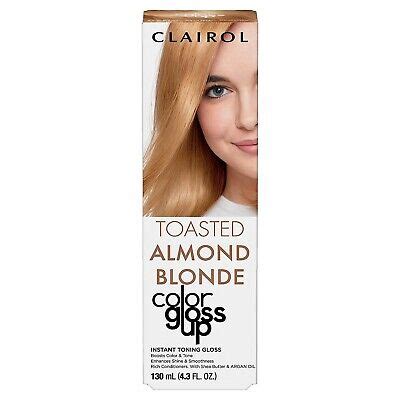 Clairol Color Gloss Up Temporary Toning Hair Toasted Almond Blonde EBay