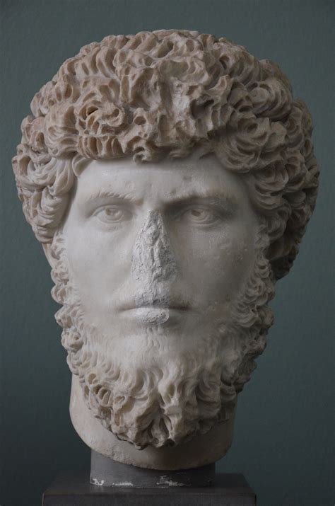 Bust Of Roman Emperor Lucius Verus Illustration World History Encyclopedia