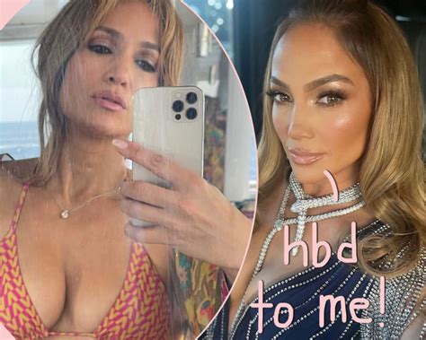 Jennifer Lopez Shows Off HAWT 54 Year Old Body In New Birthday Bikini Pics Perez Hilton