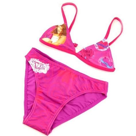 TAILLE 6 ANS Bikini Maillot de bain 2 pièces VIOLETTA pour enfant fille violet Achat