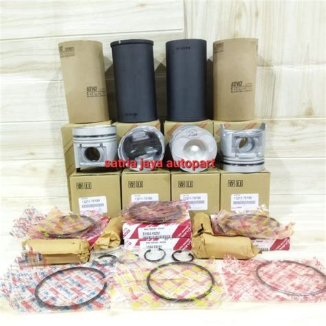 Jual Liner Kit Linet Set Liner Piston Ring Pen Piston Std