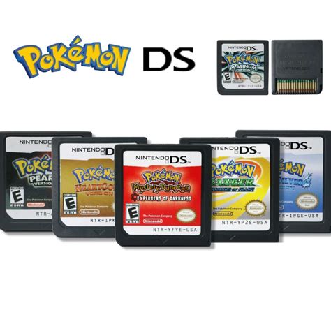 Ds Game Cartridge Video Game Console Card Pokemon Series Heartgold