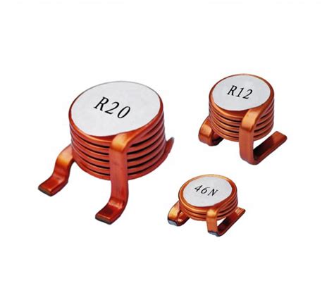 Low Resistance High Current Power Inductors Flat Copper Wire 100KHz