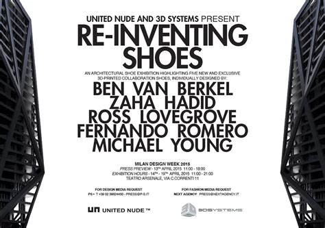 United Nude 3D Printed Shoes Show Fashion S Future