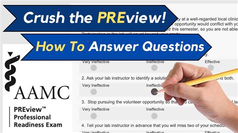 How To Answer Preview Exam Questions Official Preview Practice Exam