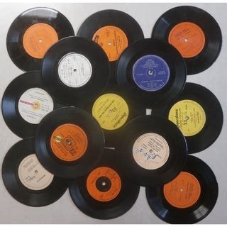 Kit Discos De Vinil Para Decora O Artesanato Tamanho Cm Retr