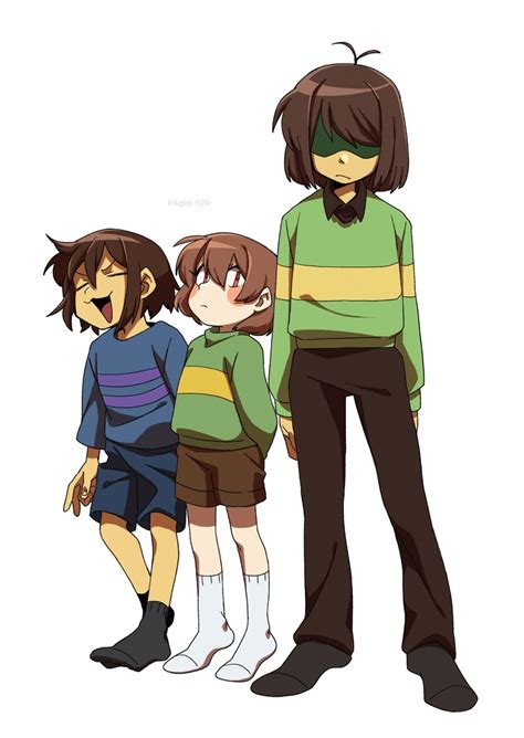 Kris Deltarune Kfc Gang Chara Frisk Deltarune