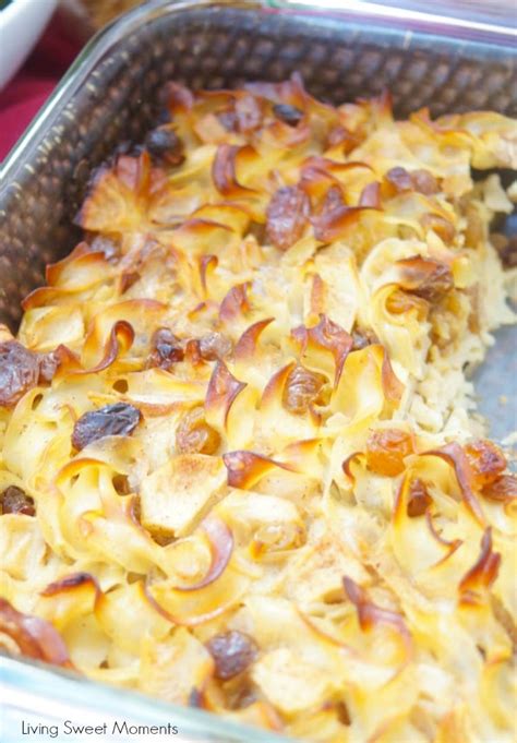 Sweet And Savory Apple Noodle Kugel Living Sweet Moments