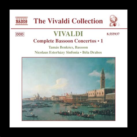 Vivaldi Bassoon Concertos Complete Vol By Tam S Benk Cs B La