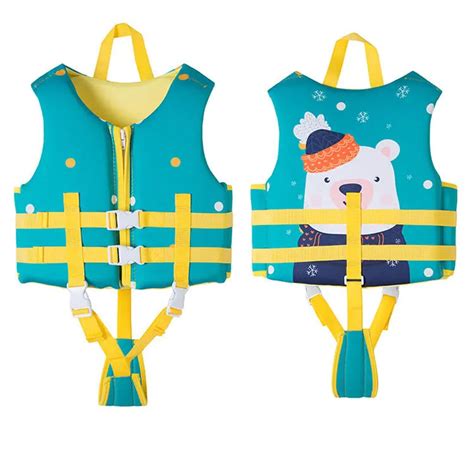 Neoprene Life Vest For Kids Children Swimming Kayak Life Vest Jackets