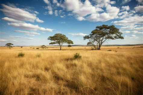 The savanna grasslands stretching for miles 30626816 Stock Photo at ...