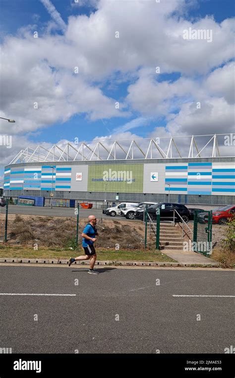 Cardiff City Fc Grange Stand Cardiff City Stadium Stock Photo Alamy