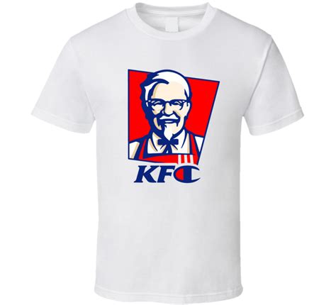 Kfc Kentucky Fried Chicken Fast Food Restaurant Logo Parody T Shirt